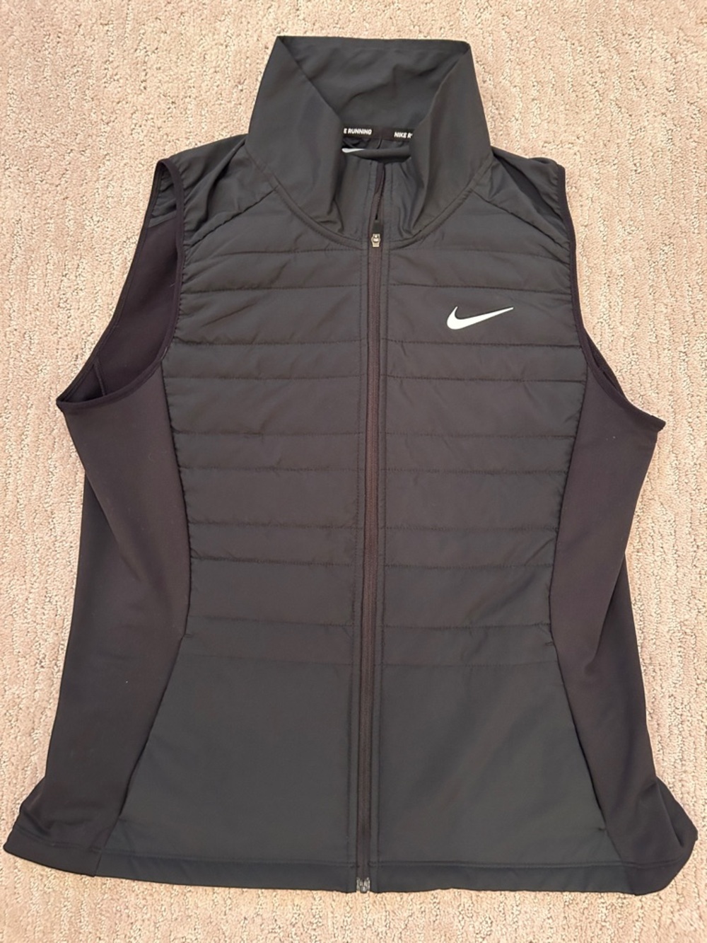 Nike Black sport Quilted Vest